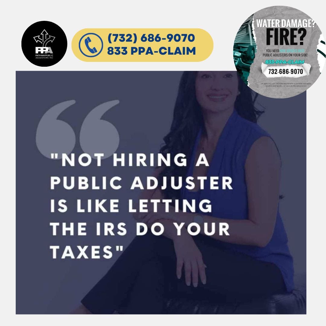 Water Damage Insurance Adjuster NJ by Pathway Public Adjusters Inc