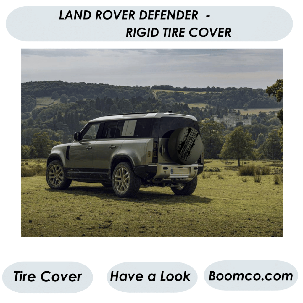 Buy Now Land Rover Defender Masterseries Hard Tire Cover Boomerang