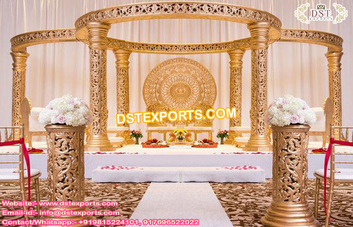 Hindu wedding deals mandap decorations