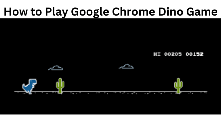 How To Play Google Chrome Dino Game | by Nointernetgame | Medium