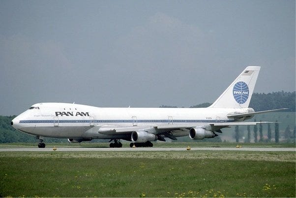 Why did Pan Am go bankrupt?