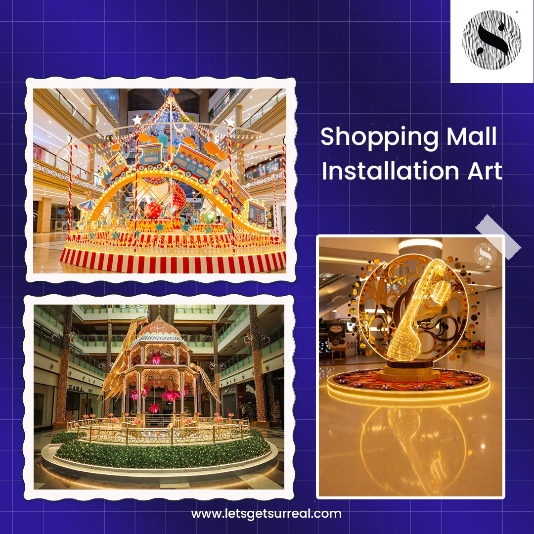 Premium Festive Theme Decoration: Setting the Standard in Mall Decor ...