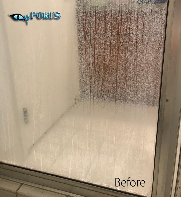How to Clean Glass Shower Doors LIKE A PRO + Remove Hard Water