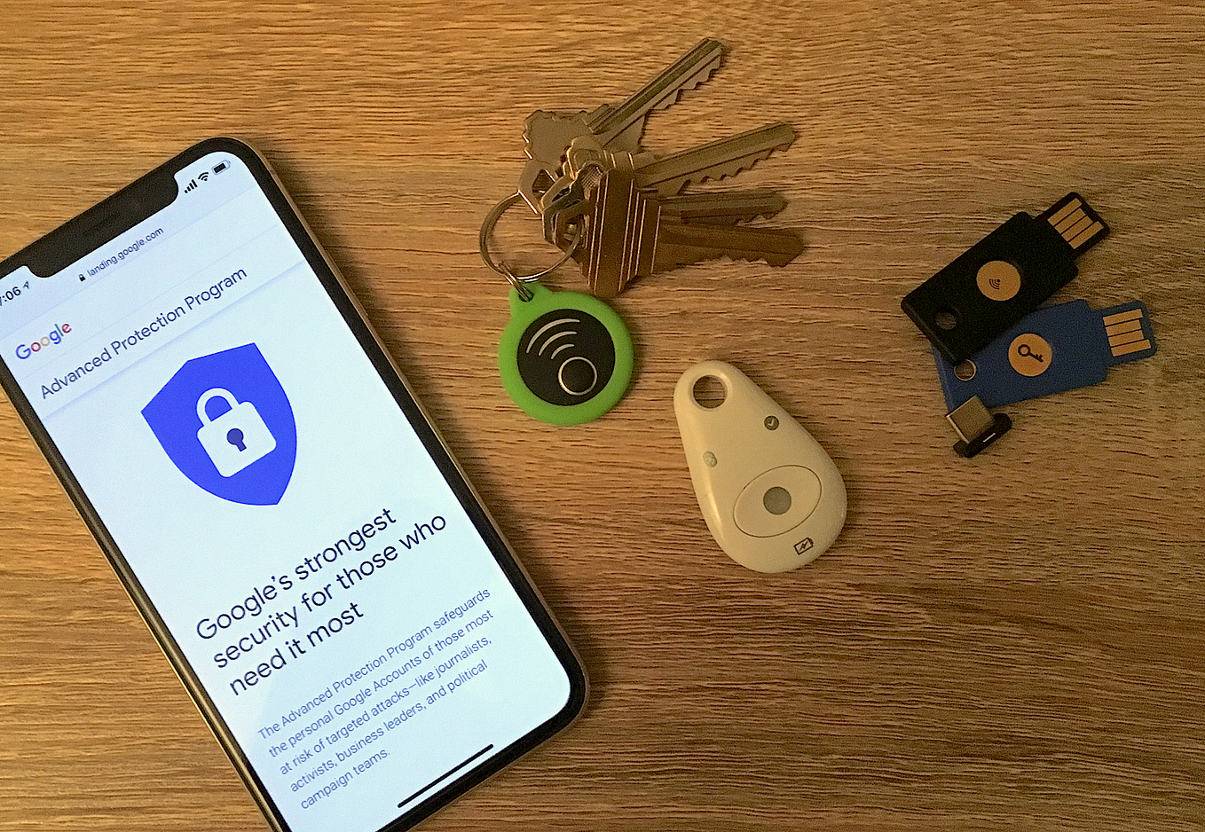 Google's Advanced Protection Program with iPhone and iPad