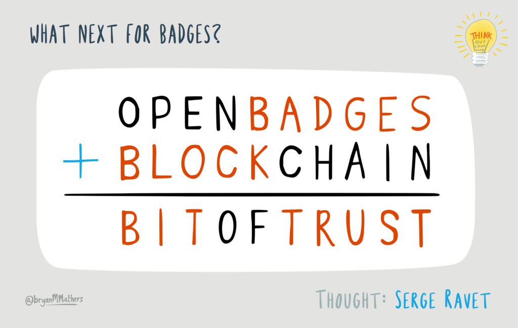 From ePortfolios to OpenLedgers — via OpenBadges and BlockChains