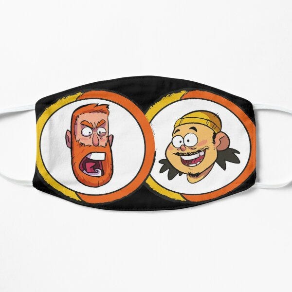 BAD FRIENDS PODCAST - BOBBY LEE - ANDREW SANTINO Poster Official Merch  RB1111 - Bad Friends Shop