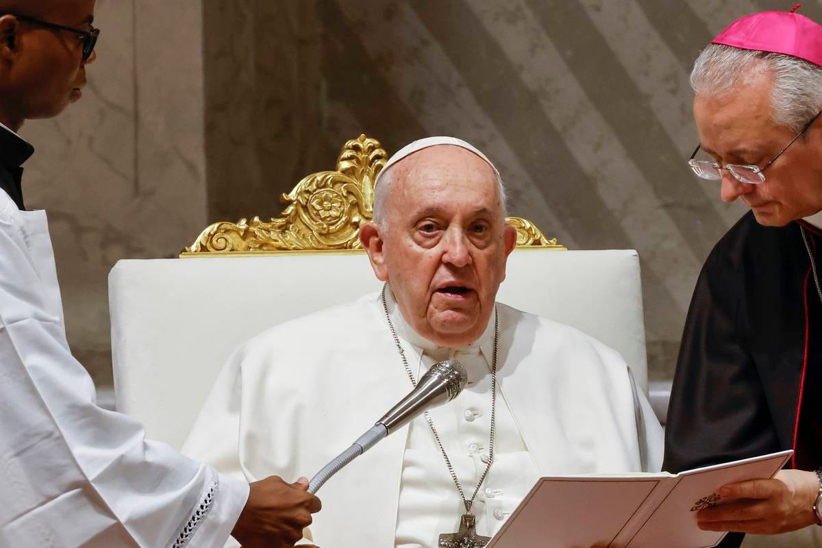 ‘War is Always Defeat,’ Says Pope Francis, Calling for Cease-Fire in Gaza