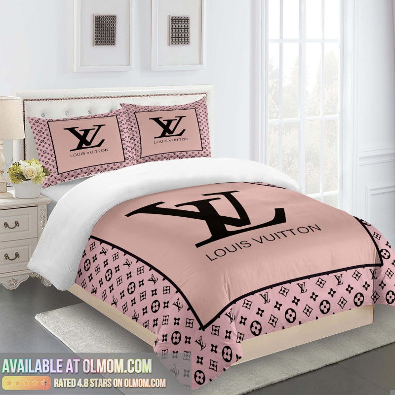 Best Louis Vuitton Pink And Green Monogram Bedding Set-104019, by son  nguyen