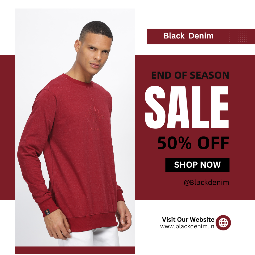best men’s fashion store online in India — Black Denim black denim