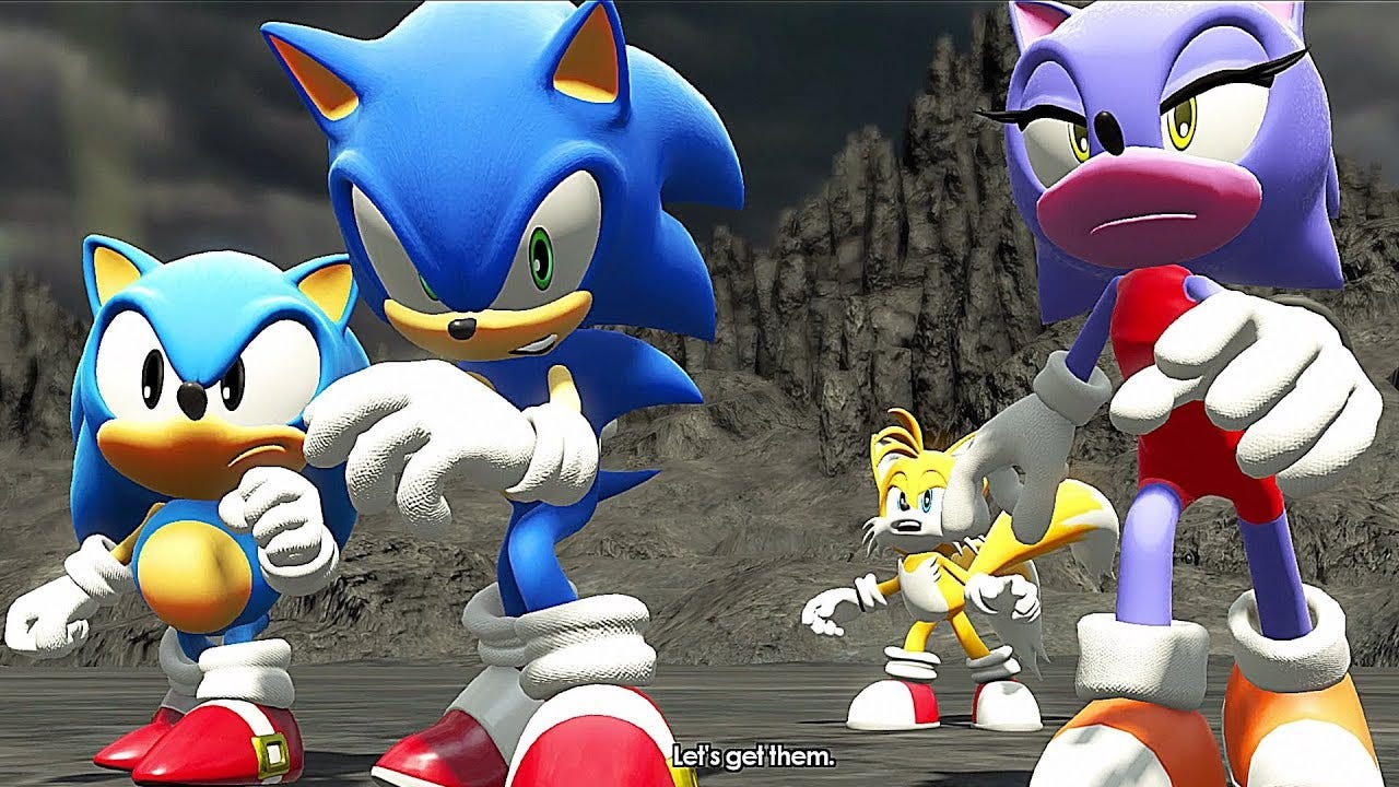 Sonic Darkspine GIF - Sonic Darkspine Secret Rings - Discover & Share GIFs