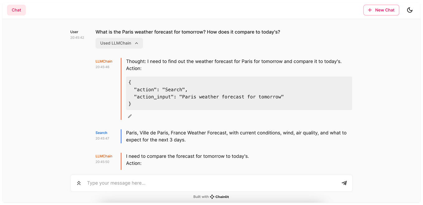 Building Chatbots with Chainlit: