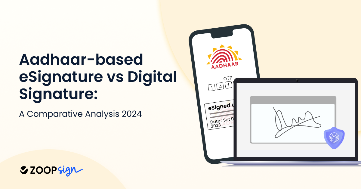 Different Types of Digital Signatures and Their Applications A Complete Guide by ZoopSign