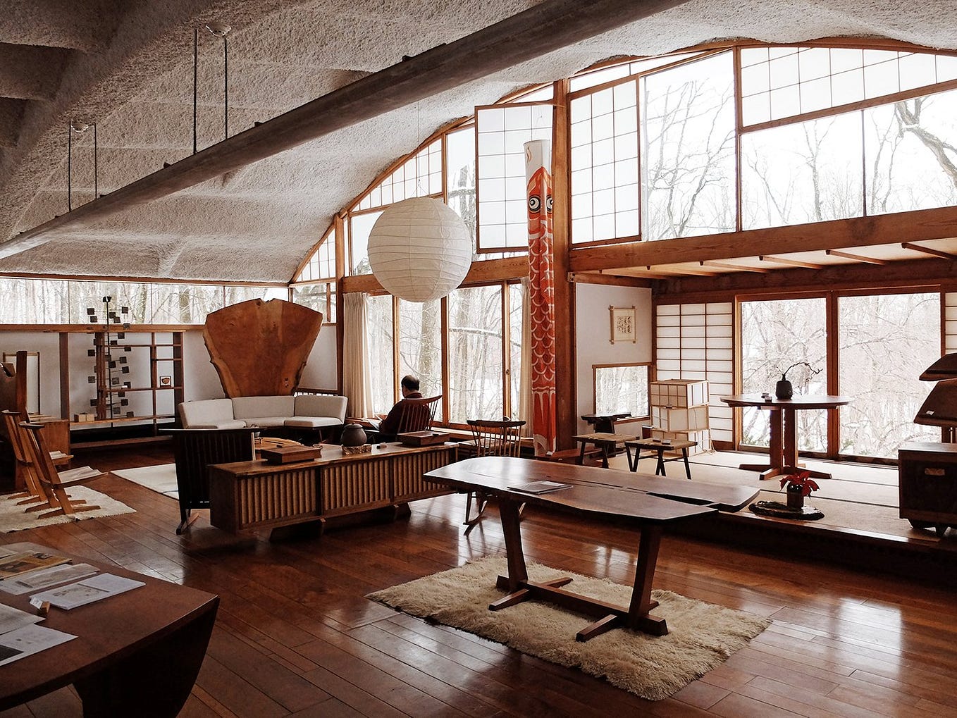 George Nakashima’s Home Is a Timeless Modernist Relic