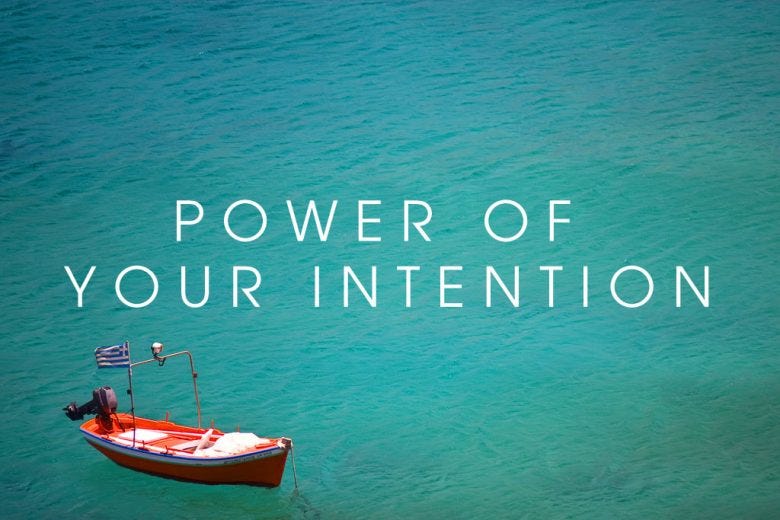 How to set an Intention of Gratitude
