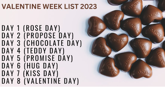 Valentine s Day Week 2023 Seven Days of Love by Saif MTz Medium