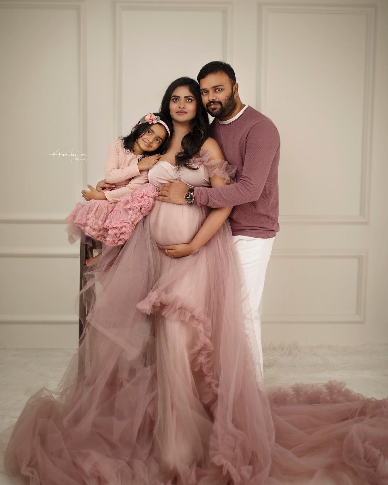 Search Top Maternity Photoshoot Ideas by Ambica Photography