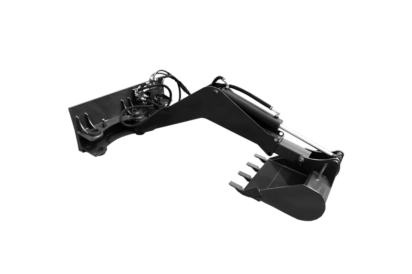 Exploring the Power of Skid Steer Backhoe Attachments with Swing Arms