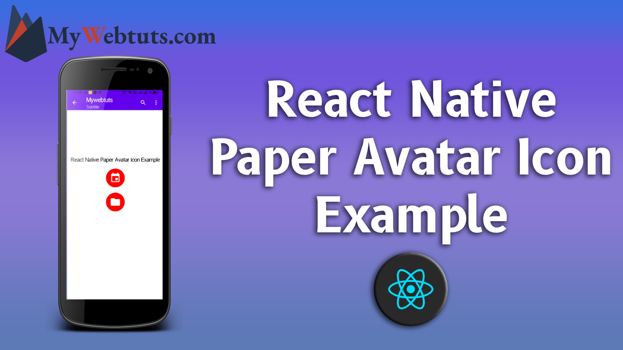 Avatar.Icon  React Native Paper