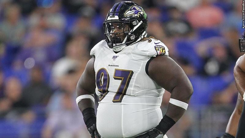 Ravens defensive tackle Mike Pierce out for season | by newsportshub |  Medium