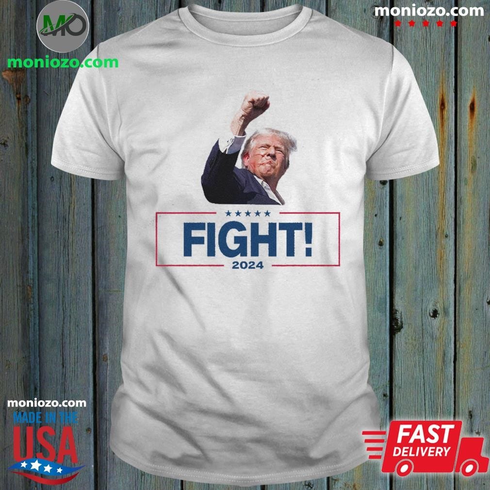 Trump 2024 Fight Fight Fight Tank Top - Patriotisches Shirt Für Wahlen & Feiertage