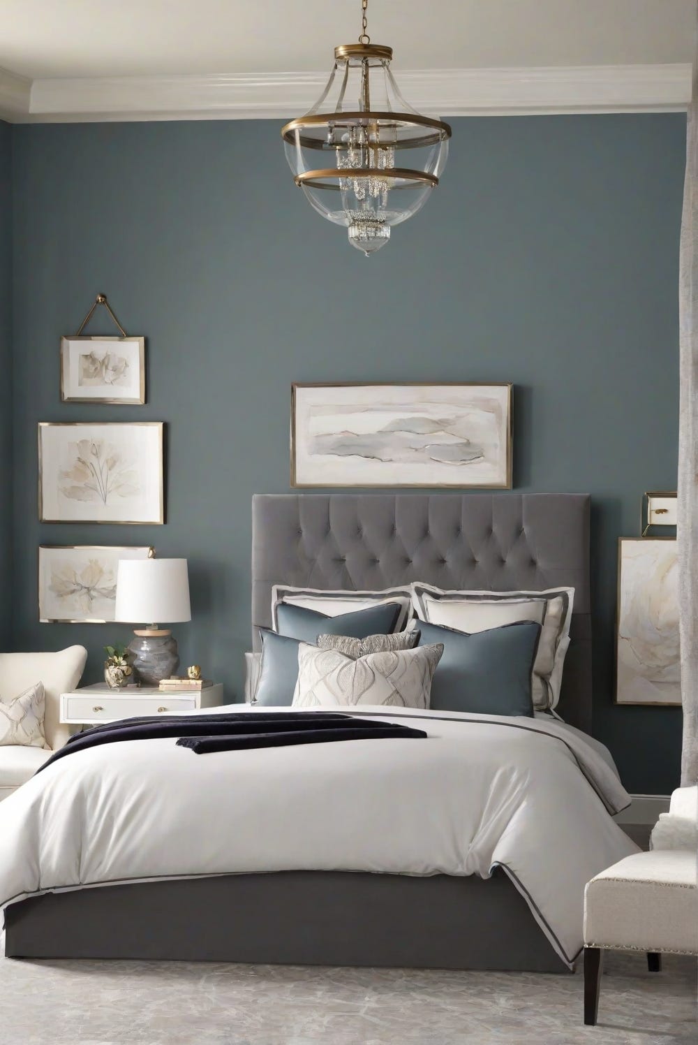 Tidewater (SW 6477): Coastal Elegance Bringing Serenity to Your Bedroom