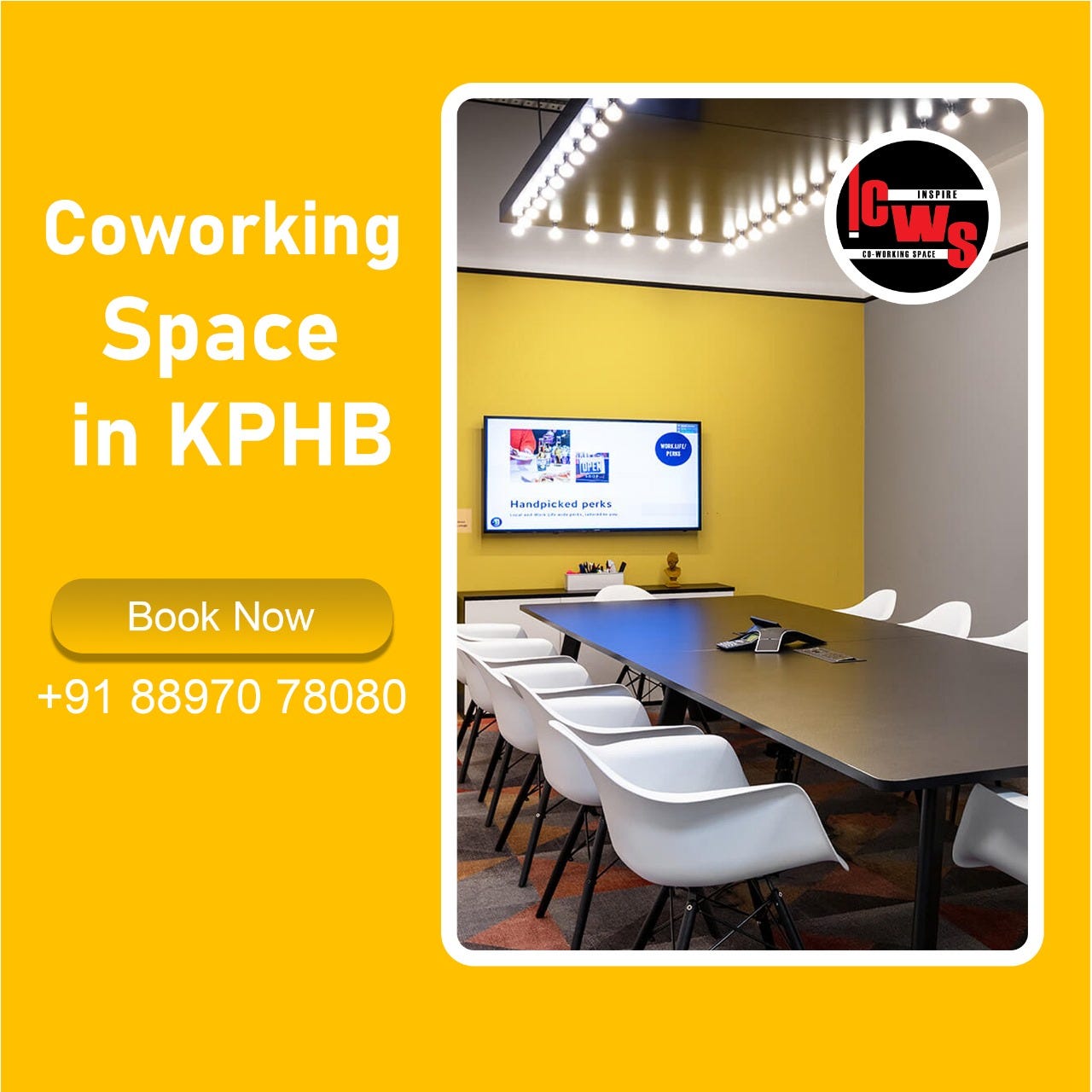 Work Spaces in KPHB — Inspire Coworking Space by inspire coworking