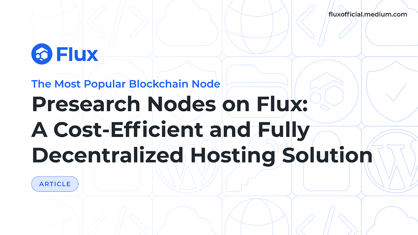 Zel > Flux, Network Upgrade & Streamlined DeFi Access Flux Official