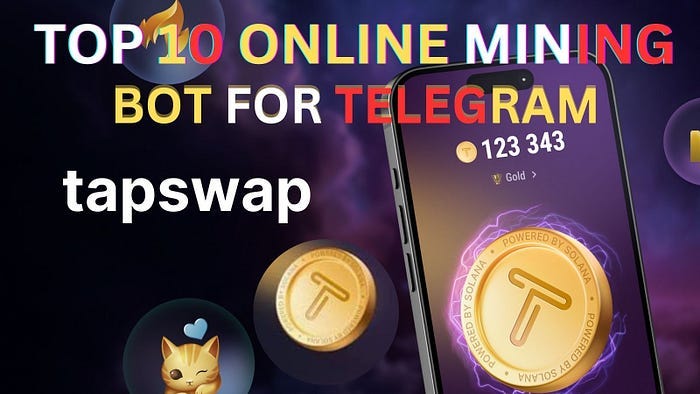 Top 5 Best Free Telegram Mining Bot Online Earn Money At Home Like