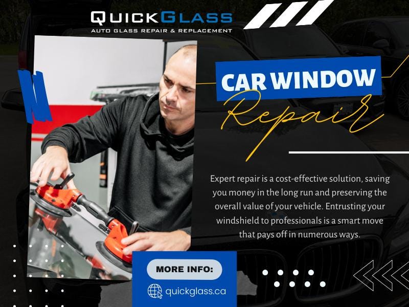 Windshield Chip Repair Ottawa. Revitalize Your Ride Quickglass… by
