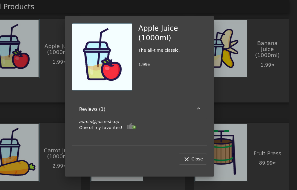Tryhackme owasp juice shop walkthrough by corybantic nsp security