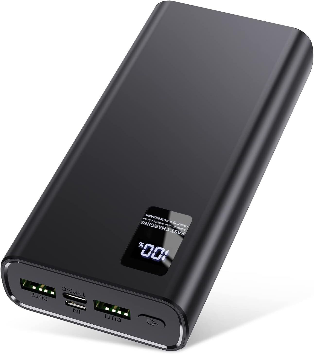 20000mAh Power Bank, USB C Portable Charger Fast Charging External Battery  Pack Charger Powerbank for Cell Phone 