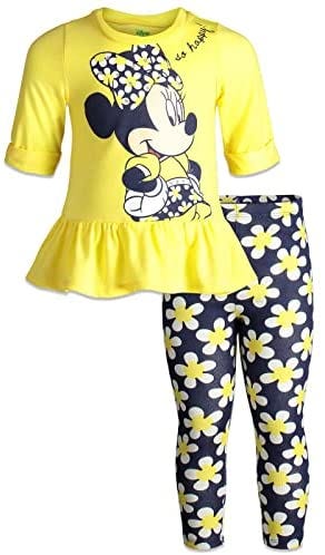 Disney Minnie Mouse short sleeve T-Shirt & Legging