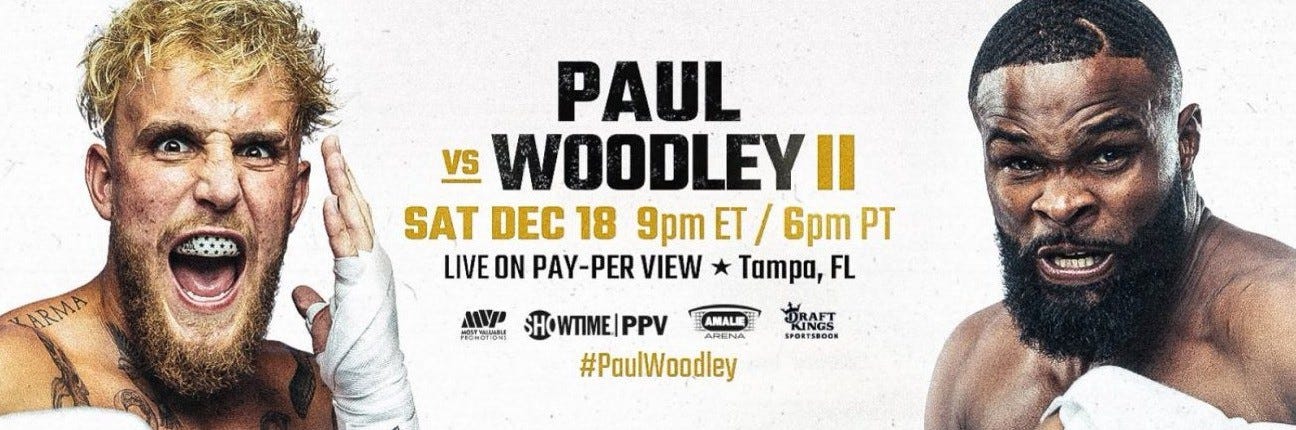 Jake Paul vs. Tyron Woodley 2 LIVE free here | by How to Watch EN VIVO - Jake Paul Vs Tyron Woodley 2 Online Free