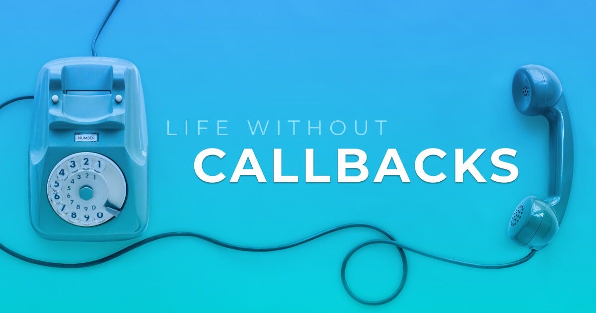 Life Without Callbacks | SitePen