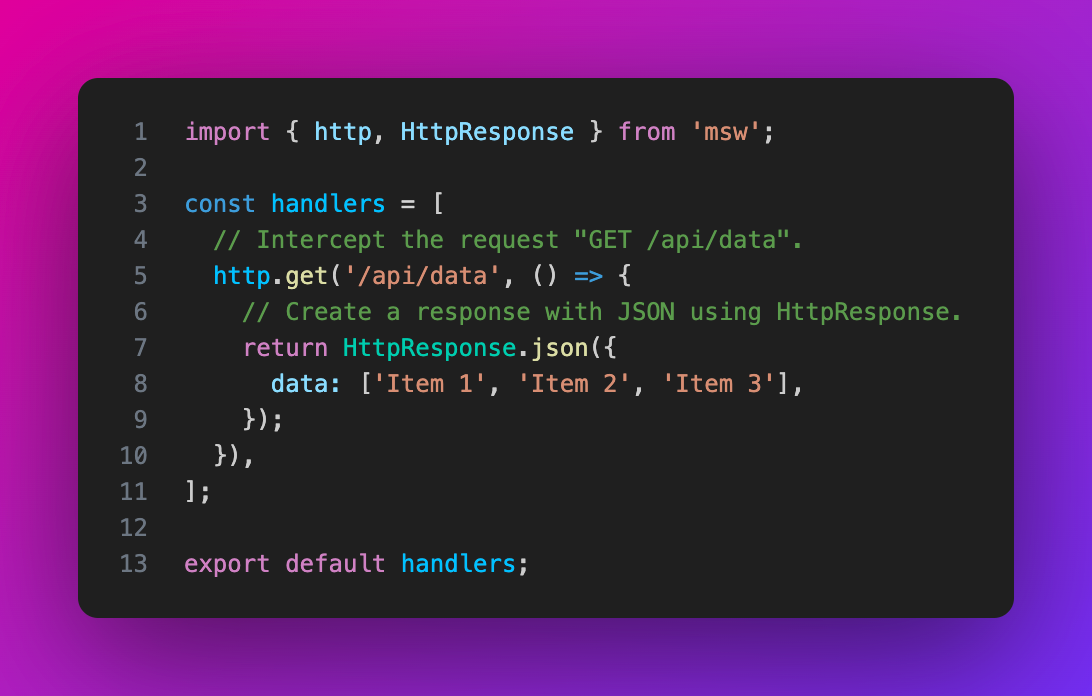 How to Create a Mock API Server and Use It For Making API Calls in ...