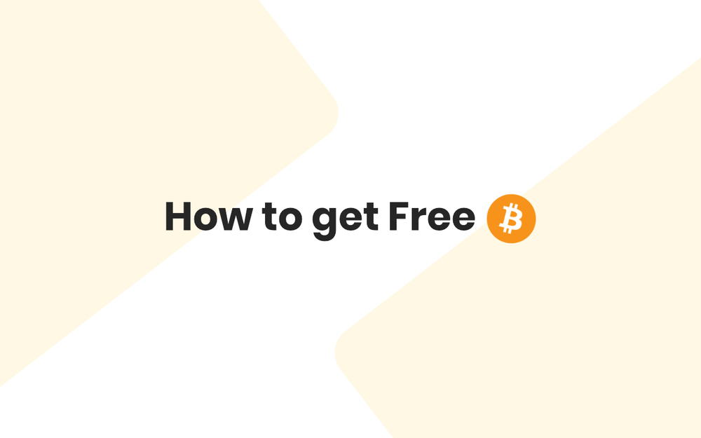 3 Quick Ways to Pick Up Free Bitcoin