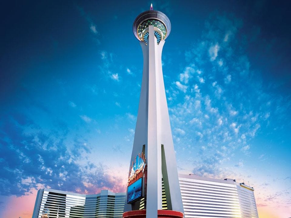 The Big Shot thrill ride - Las Vegas - Stratosphere 