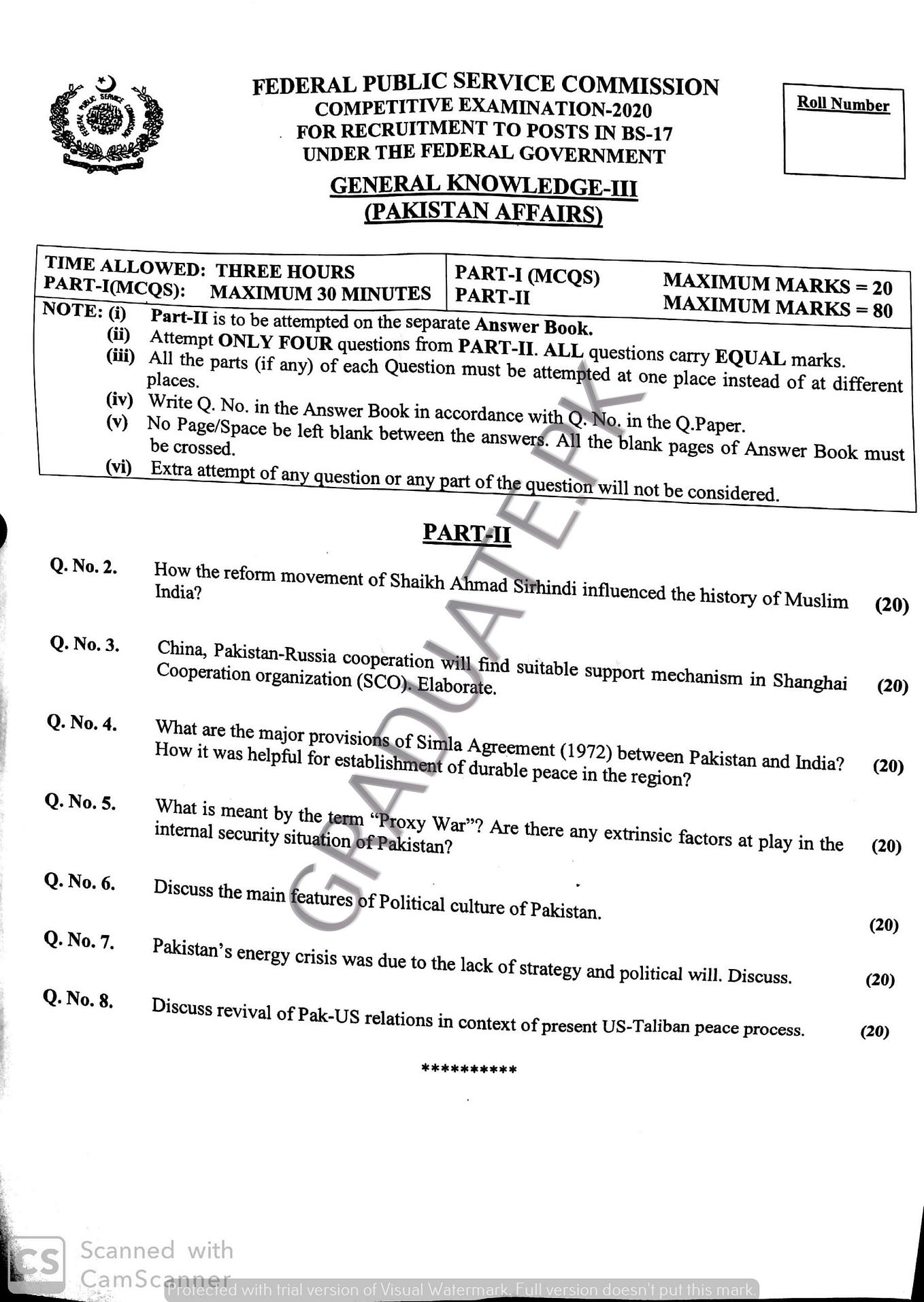 How To Prepare For The CSS Exam. To pass the CSS examination, you must ...
