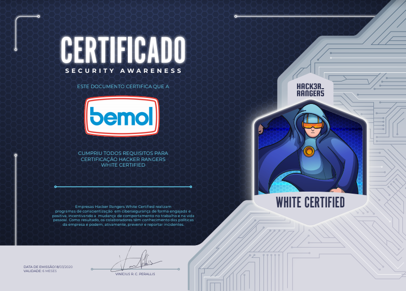 Bemol: Hacker Rangers White Certified, by Lucas Silveira, Bemol