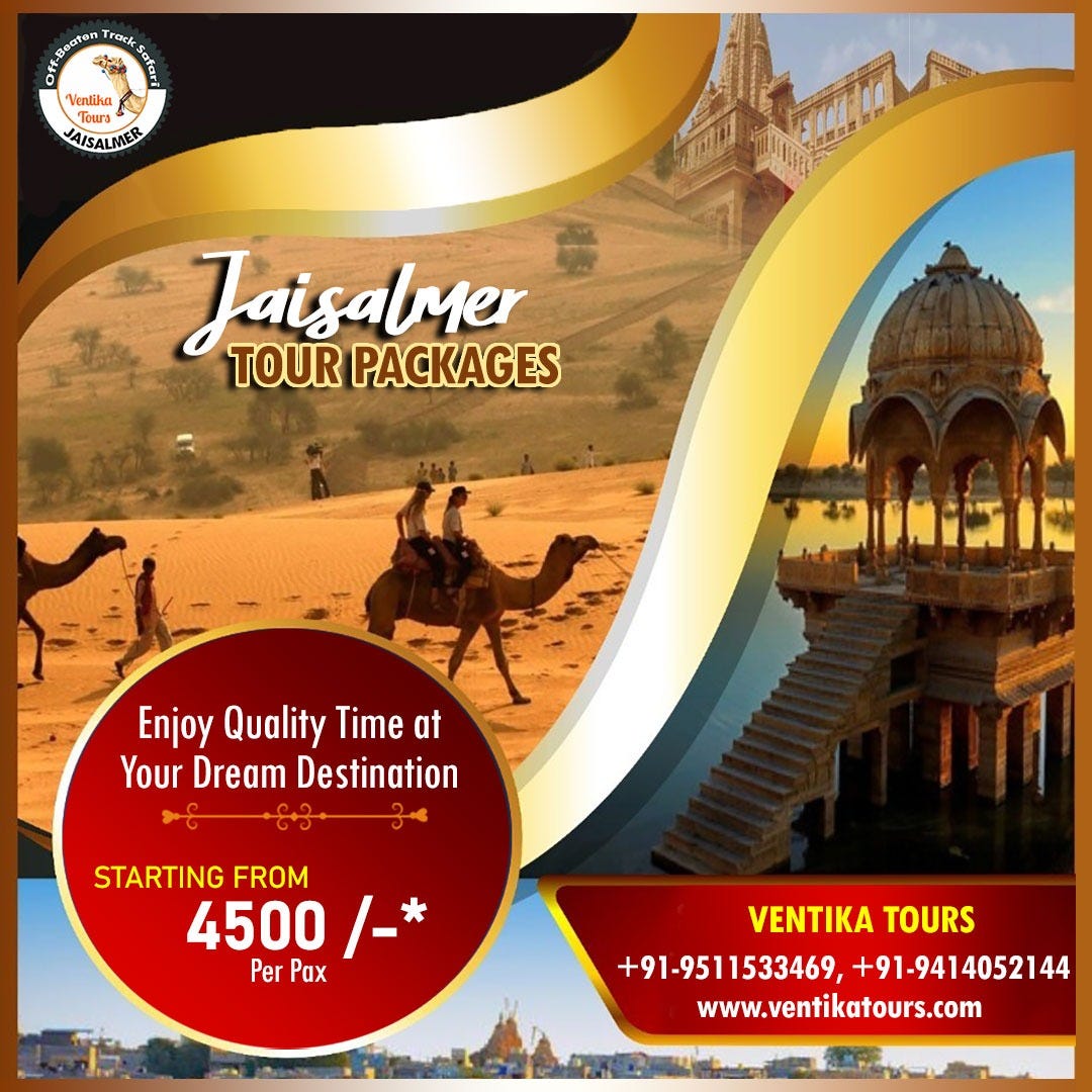 jaisalmer tour package for 4 days