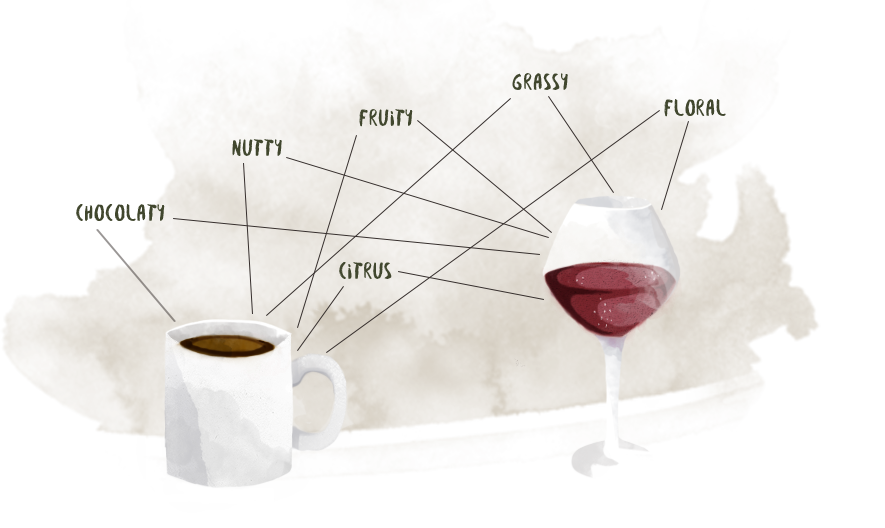 Coffee and Wine