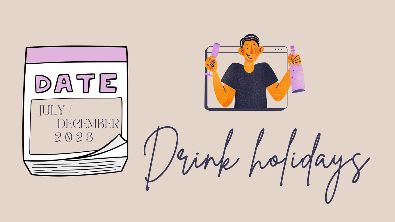 Get Ready to Celebrate The Complete List of Drinking Holidays for July
