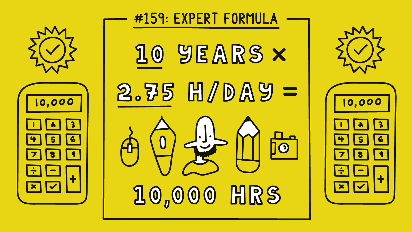 #159: How to Calculate Your Path to 10,000 Hours & Expert Status