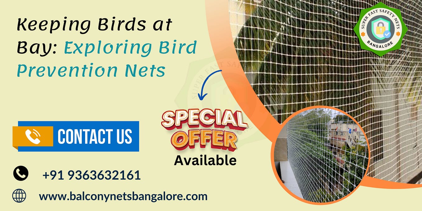 What is the cost of pigeon net in Bangalore? by Balcony Nets