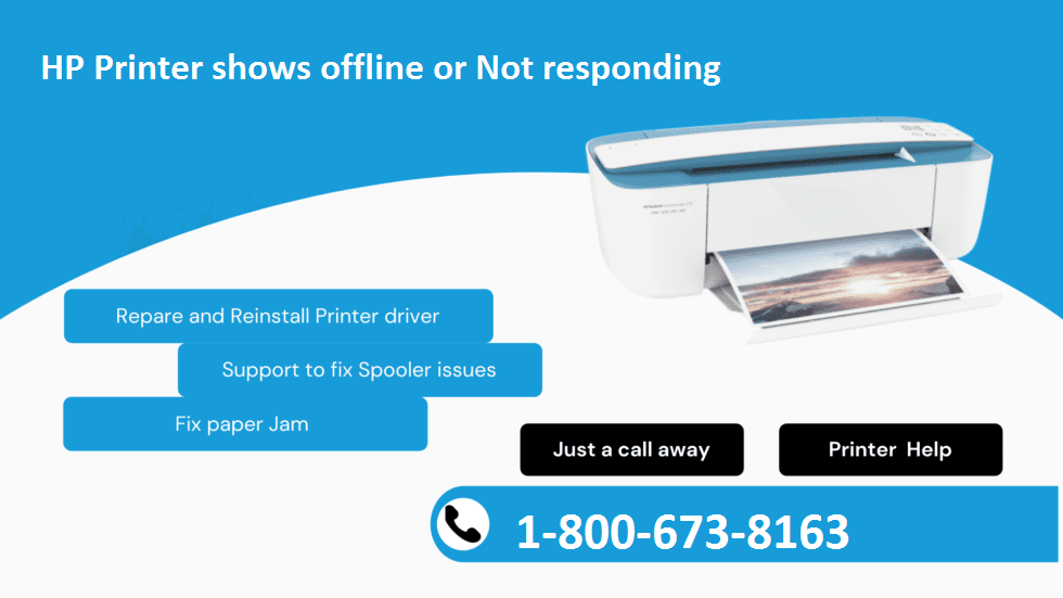 Why is my new HP Printer Offline or Not Responding? by Printerhelp247