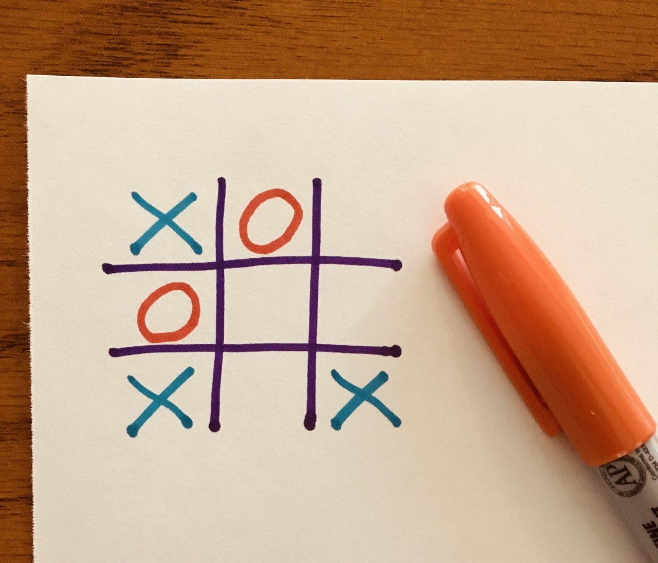 Know how to stop losing when you play Tic-Tac-Toe