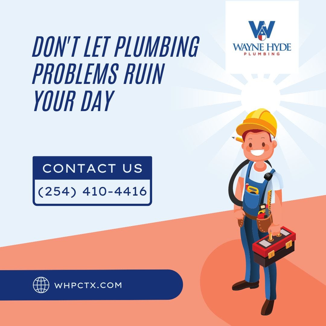 Plumbing Services — Nolanville, Texas by Wayne Hyde Plumbing Jul