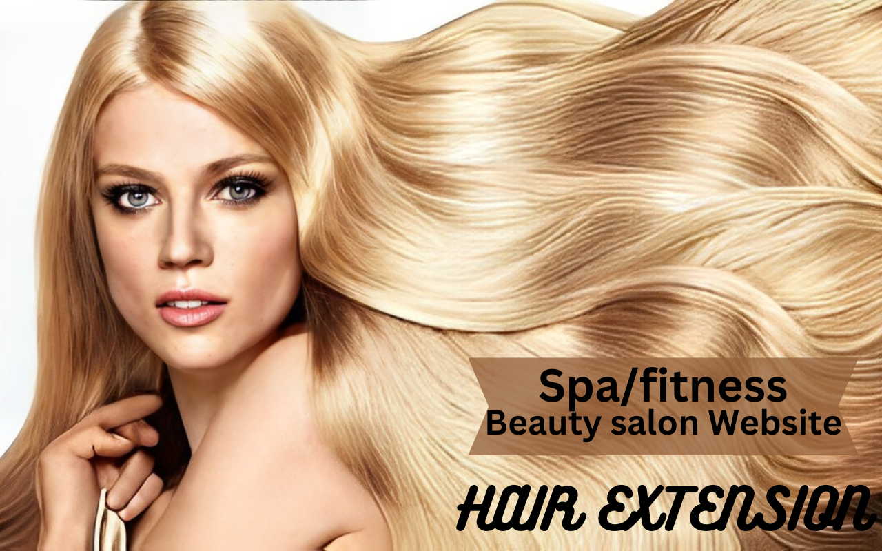 I will redesign, design spa, fitness, beauty salon, barbar, hair extension  website - Sophiawilliam - Medium