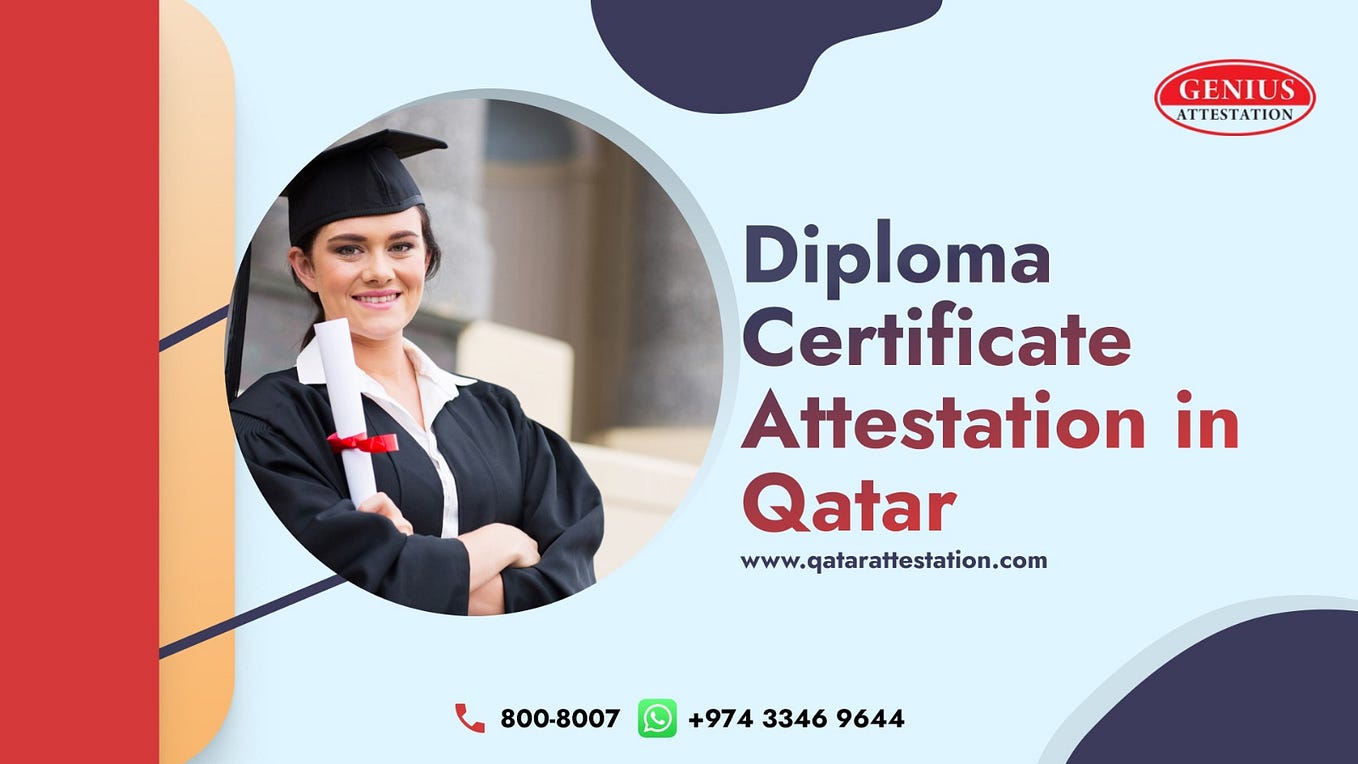 Degree Certificate Attestation procedure for Qatar | by ...