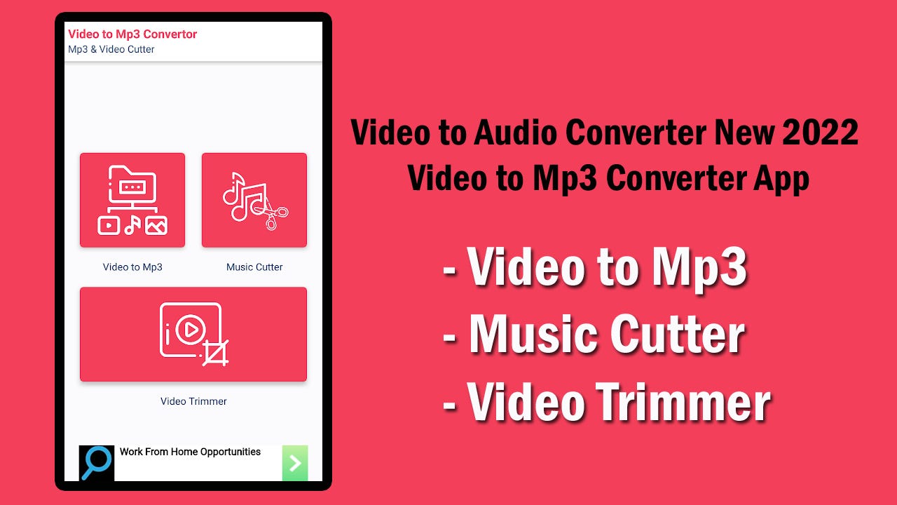 Video to Audio Converter New 2022 — Video to Mp3 Converter App | by Pooja  Vora | Medium